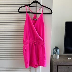 Essue Hot Pink Romper